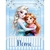 Caderno Brochura Personalizado com Nome - Frozen Elza e Anna