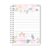 Caderno Floral Rosa Versículos na internet