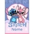 Caderno Brochura Personalizado com Nome - Stitch 02