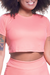 Cropped Skin Fit Electric Goiaba