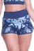 Shorts Confort Skin Blue Leaves