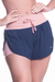 Shorts Sobreposto Skin Fit Blue Hues Marinho com Matelassê