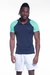 Camisa Polo Masculina Skin Fit Blue Hues Azul Marinho e Aquamarine - comprar online