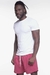 Camiseta Masculina Skin Fit Hot Summer Branca