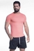 Camiseta Masculina Skin Fit Hot Summer Goiaba