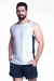 Regata Masculina Skin Fit Blue Hues Branca e Azul Marinho - comprar online