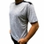 Imagem do Camisa Esportiva Finta Ônix Uv50+ Academia Masculina - Cinza / Preto