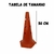 cone-50cm-fitness-treinamento-funcional-furado-pvc-pentagol-quadra-praça-sintetica-society-escolinha-futebol-academia