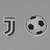 Apliques/adesivos Juventus (24 un)