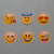 Apliques/adesivos Emoji (24 un)