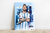 Quadro MDF 3mm - Messi na internet