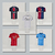 Tubete camisas Champions League (10 un)