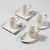 Conjunto 6 Xícaras Café Porcelana Birds Design Plate Color 80ml - loja online