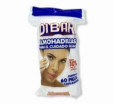 Almohadillas para cuidado facial, Dibar