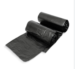 Bolsa baja densidad Negra 60x90 biodegradable en rollo caja con 250 bolsas BIO90120-100