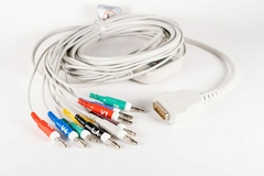 Cable de EKG compatible con Schiller