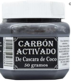 Carbón Activado Cáscara De Coco 50 Gr ALM