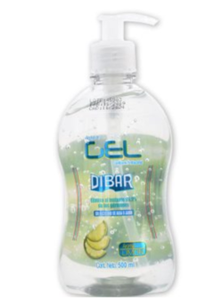 Gel antibacterial 500ML DIBAR