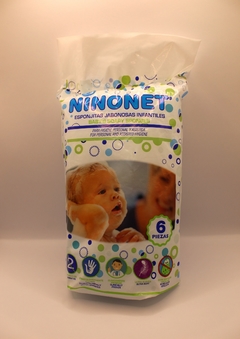 Esponjitas jabonosas infantiles NINONET