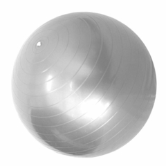 Pelota gym ball pilates yoga 85cm gris