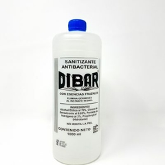 Sanitizante Antibacterial 1 Lt 70% alcohol etílico, Dibar