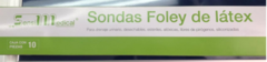 Sonda Foley de Látex, 2 vías, 28fr, globo30, Caja con 10