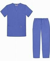 Uniforme quirurgico desechable color azul