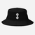 Chapéu Bucket (Big Accessories®): Quantum Dox® (bordado) (unissex)