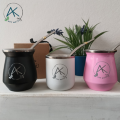 Mate Acero Rosa - comprar online