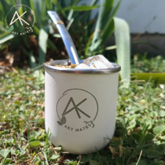 Mate Acero Blanco - comprar online