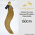 Cabelo Humano Regional (Brasileiro) Liso com ondas 60cm