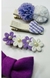 Kit Clip Hair Roxo 4 Peças - comprar online