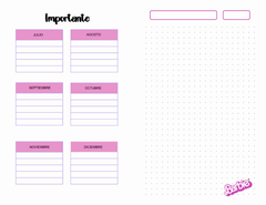 Pack Agendas Perpetua Barbie | Kit Imprimible | Pdf | Cuaderno | Digital - comprar online