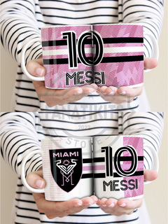 PACK 20 Plantillas para sublimar TAZAS - MESSI INTER MIAMI 2023 - - comprar online