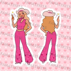 Barbie Muñeca De Apego 2 Diseños Plantillas Sublimar Png Pdf en internet