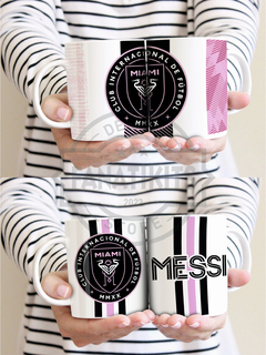 PACK 20 Plantillas para sublimar TAZAS - MESSI INTER MIAMI 2023 - en internet