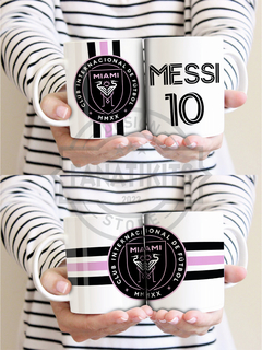 PACK 20 Plantillas para sublimar TAZAS - MESSI INTER MIAMI 2023 - - FANATIKITS