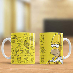 Imagen de Los Simpsons Plantillas Sublimar Tazas 30 Diseños Mockup Psd