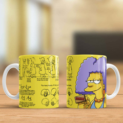 Los Simpsons Plantillas Sublimar Tazas 30 Diseños Mockup Psd