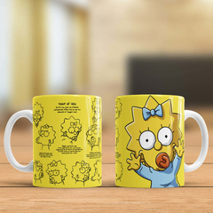 Los Simpsons Plantillas Sublimar Tazas 30 Diseños Mockup Psd - FANATIKITS