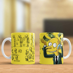 Los Simpsons Plantillas Sublimar Tazas 30 Diseños Mockup Psd - comprar online