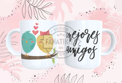 Día Del Amigo Pack 10 Plantillas Sublimar Tazas Kawaii - comprar online