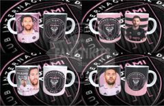 Messi Inter Miami Plantillas Editables Para Sublimar Tazas