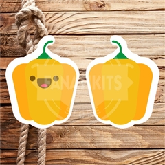 Plantillas Muñecos De Apego Set Frutas Y Verduras Mockup Png - tienda online