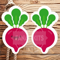 Plantillas Muñecos De Apego Set Frutas Y Verduras Mockup Png