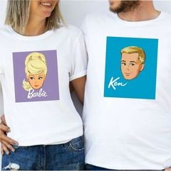 Plantillas Barbie Ken Sublimación Remeras Parejas Png Mockup - FANATIKITS