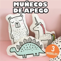 Plantillas Muñeco De Apego Png Pdf Sublimar Animales Nórdicos