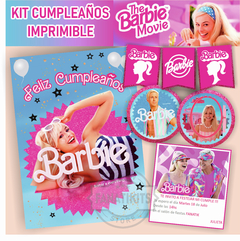 Kit Imprimible Barbie La Película | Cumpleaños | Editable | Pdf | Power Point