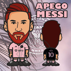 Messi Muñecos Apego Inter Miami Plantillas Sublimar Png Pdf