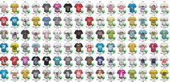 Pack Plantillas Sublimación Remeras 1000 Diseños Vectores en internet